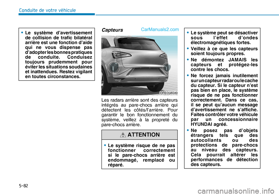 Hyundai Nexo 2019  Manuel du propriétaire (in French) ����
�&�R�Q�G�X�L�W�H��G�H��Y�R�W�U�H��Y�