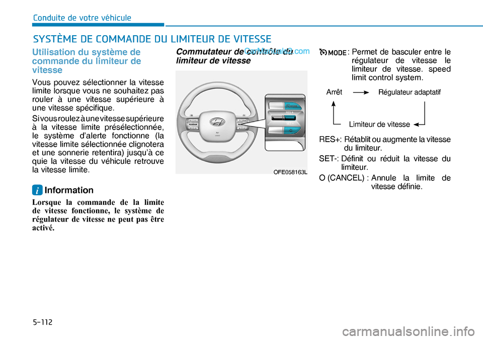 Hyundai Nexo 2019  Manuel du propriétaire (in French) �����
�&�R�Q�G�X�L�W�H��G�H��Y�R�W�U�H��Y�