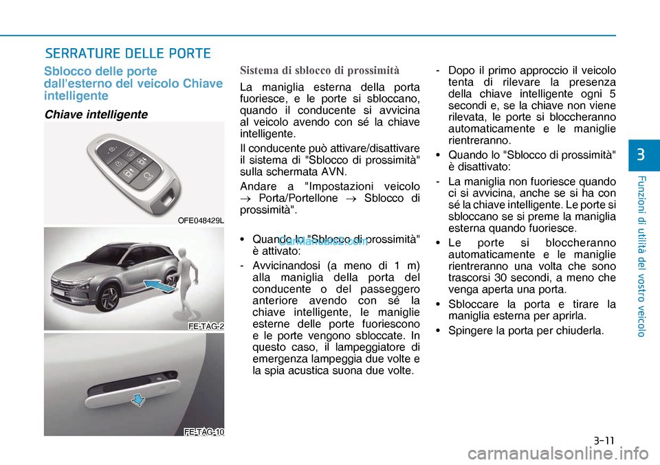 Hyundai Nexo 2019  Manuale del proprietario (in Italian) ����
�)�X�Q�]�L�R�Q�L��G�L��X�W�L�O�L�W�