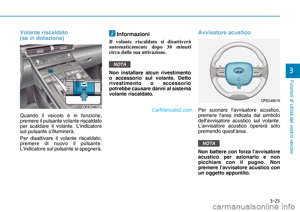 Hyundai Nexo 2019  Manuale del proprietario (in Italian) ����
�)�X�Q�]�L�R�Q�L��G�L��X�W�L�O�L�W�