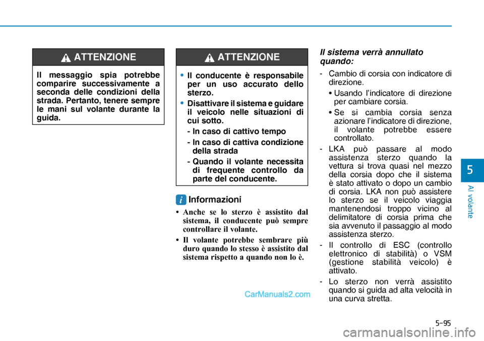 Hyundai Nexo 2019  Manuale del proprietario (in Italian) ����
�$�O��Y�R�O�D�Q�W�H
�
i   Informazioni
�