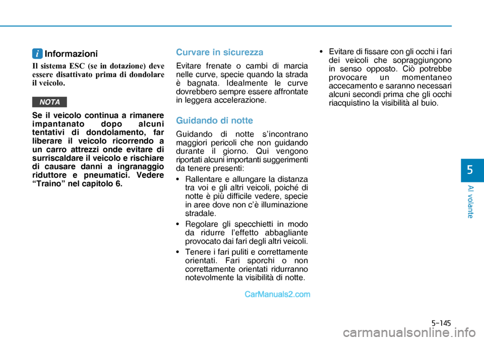 Hyundai Nexo 2019  Manuale del proprietario (in Italian) �����
�$�O��Y�R�O�D�Q�W�H
�
i Informazioni 
�,�O� �V�L�V�W�H�P�D� �(�6�&� ��V�H� �L�Q� �G�R�W�D�]�L�R�Q�H�� �G�H�Y�H�
�H�V�V�H�U�H� �G�L�V�D�W�W�L�Y�D�W�R� �S�U�L�P�D� �G�L� �G�R�Q
