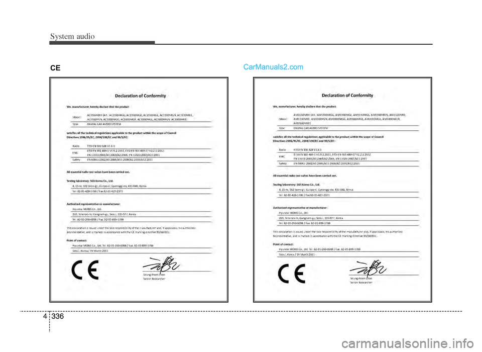 Hyundai Santa Fe 2017  Instrukcja Obsługi (in Polish) System audi\f
\f\f64
cE
DM PL 4c(210Naudio)_CM (FL).qxd \4 16-01-08  12:25  Page \f\4\f6  