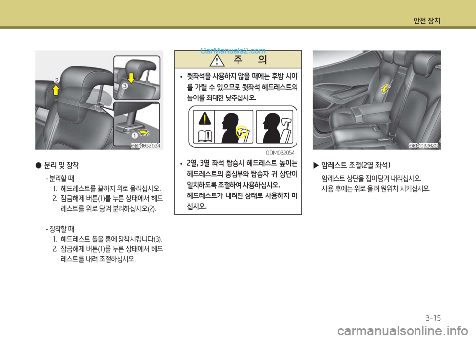 Hyundai Santa Fe 2017  싼타페 DM - 사용 설명서 (in Korean) 1