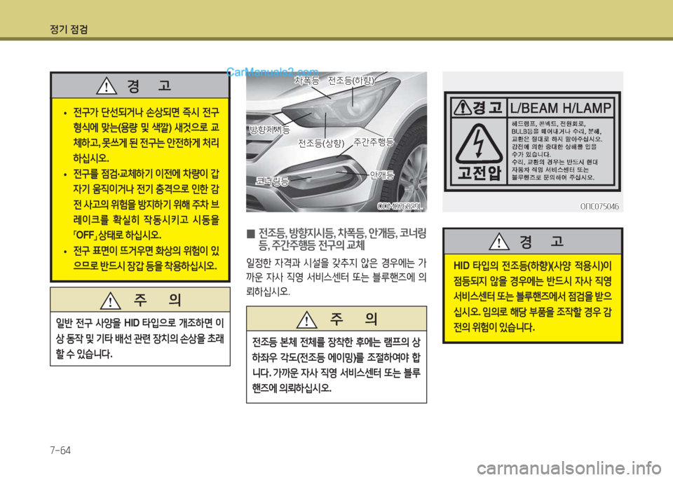 Hyundai Santa Fe 2017 싼타페 DM - 사용 설명서 (in Korean) 4 Hyundai Santa Fe 2017 싼타페 DM - 사용 설명서 (in Korean) 4