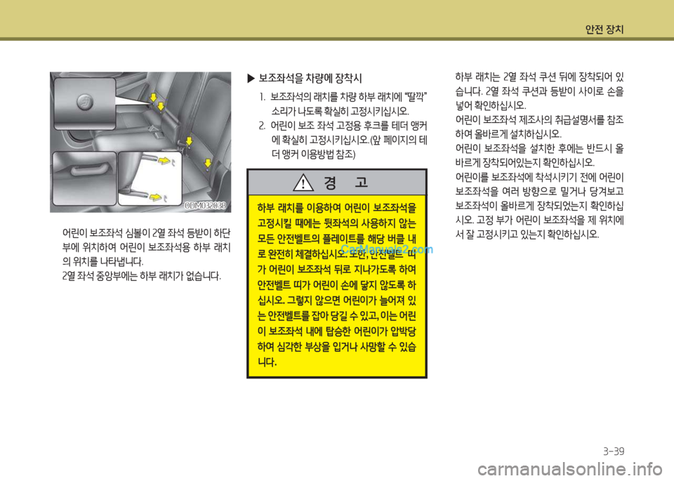 Hyundai Santa Fe 2017  싼타페 DM - 사용 설명서 (in Korean) 1