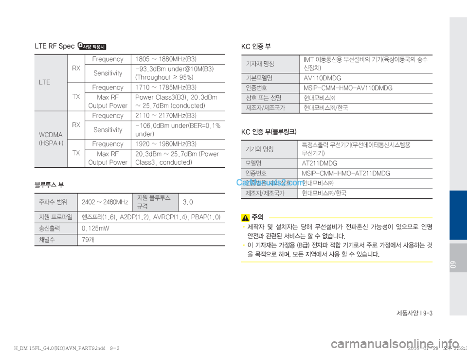 Hyundai Santa Fe 2016  싼타페DM 표준4 내비게이션 (in Korean) 

09
�-�5�&��3���4�Q�F�D�
6H	�
�,�$�
K
Ð�
�,�$�
K
Ð��	6Bü�

�
±
D
!Ÿ�
