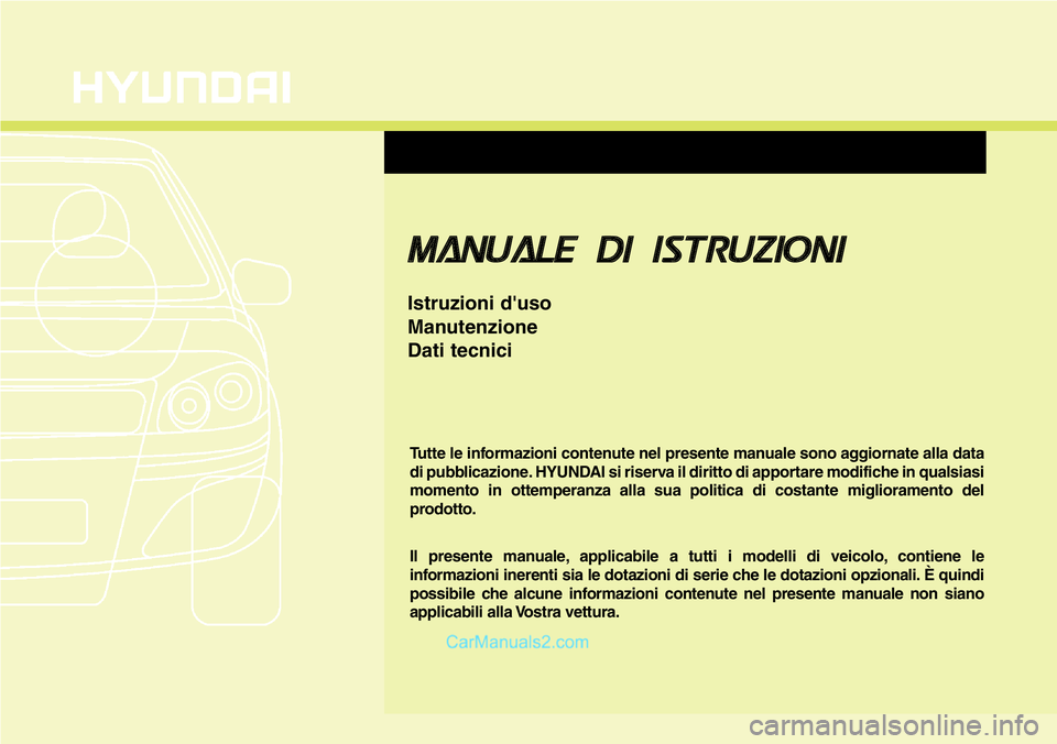 Hyundai Santa Fe 2015  Manuale del proprietario (in Italian) 