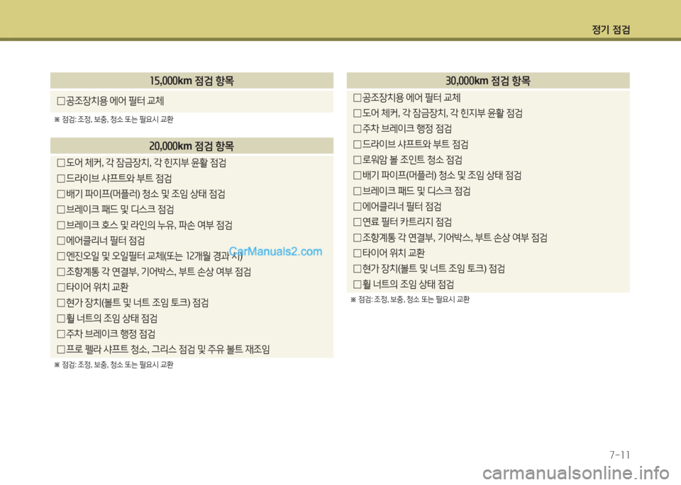 Hyundai Santa Fe 2015 싼타페 DM - 사용 설명서 (in Korean) 4 Hyundai Santa Fe 2015 싼타페 DM - 사용 설명서 (in Korean) 4