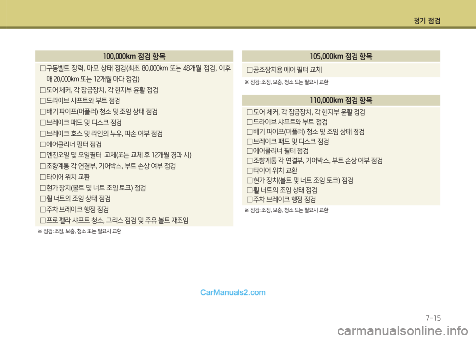 Hyundai Santa Fe 2015 싼타페 DM - 사용 설명서 (in Korean) 4 Hyundai Santa Fe 2015 싼타페 DM - 사용 설명서 (in Korean) 4