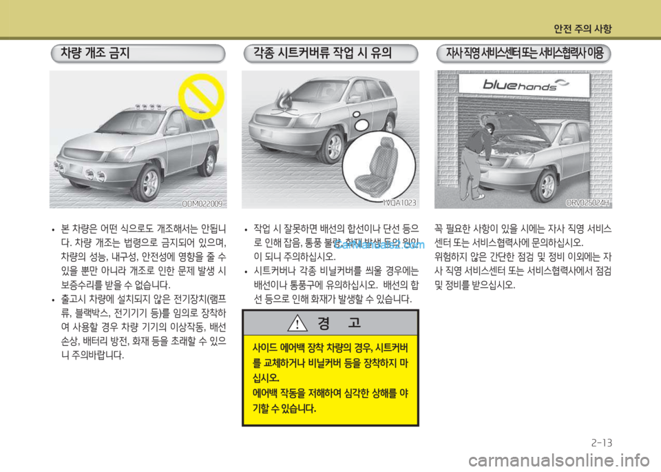 Hyundai Santa Fe 2015 싼타페 DM - 사용 설명서 (in Korean) 1 Hyundai Santa Fe 2015 싼타페 DM - 사용 설명서 (in Korean) 1