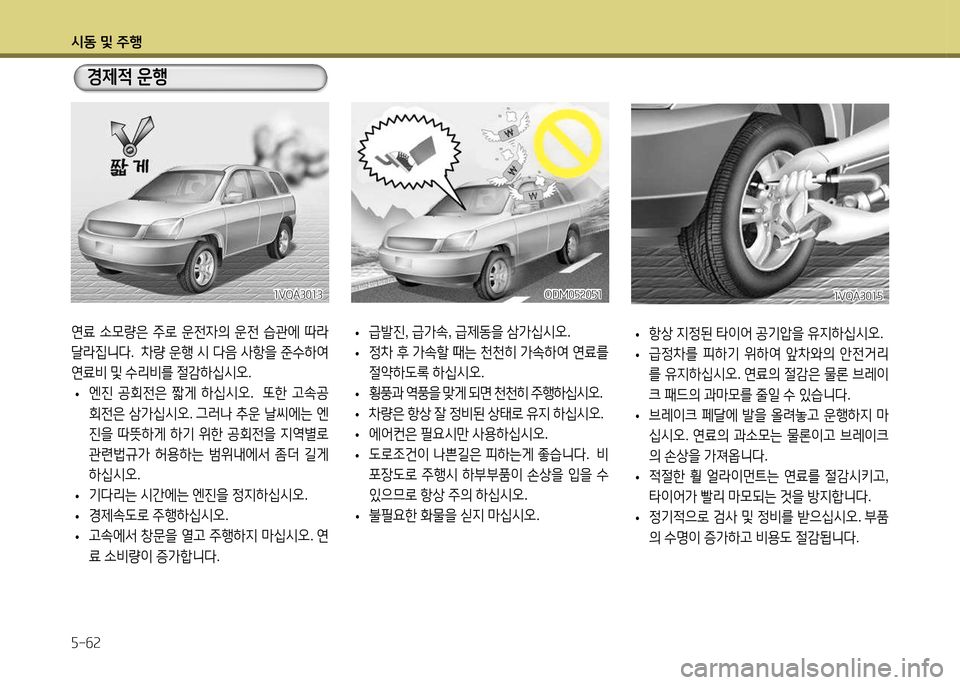 Hyundai Santa Fe 2013  싼타페 DM - 사용 설명서 (in Korean) /d동 및 주B 자-작속
 
• 항상
 6H4
