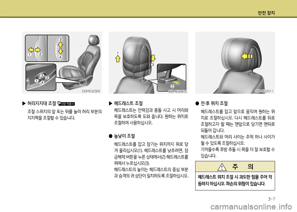 Hyundai Santa Fe 2013  싼타페 DM - 사용 설명서 (in Korean) 1