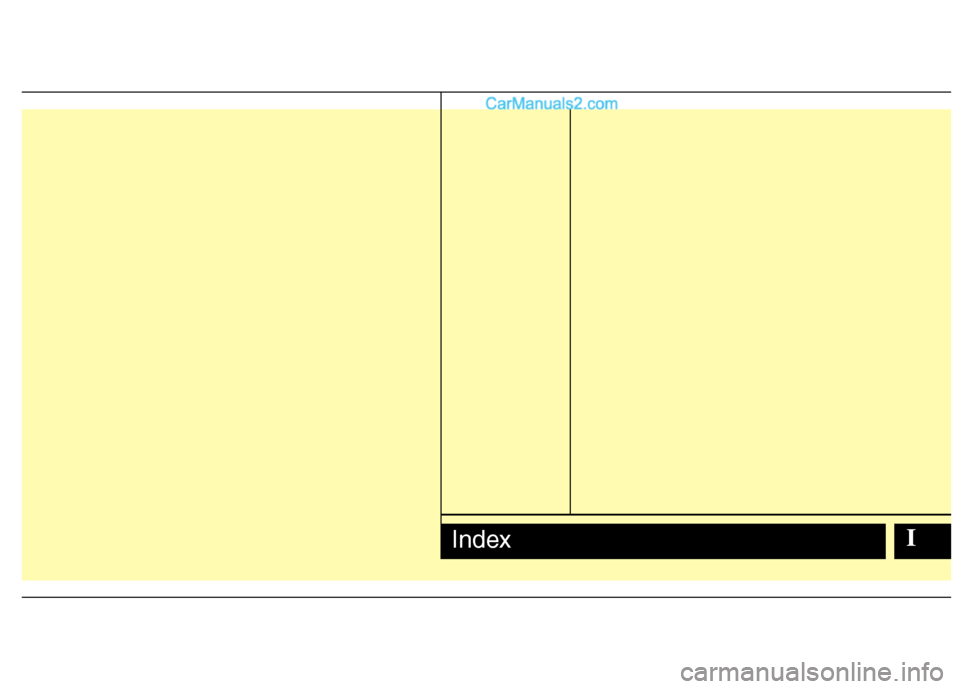 Hyundai Santa Fe 2011  Handleiding (in Dutch) IIndex  