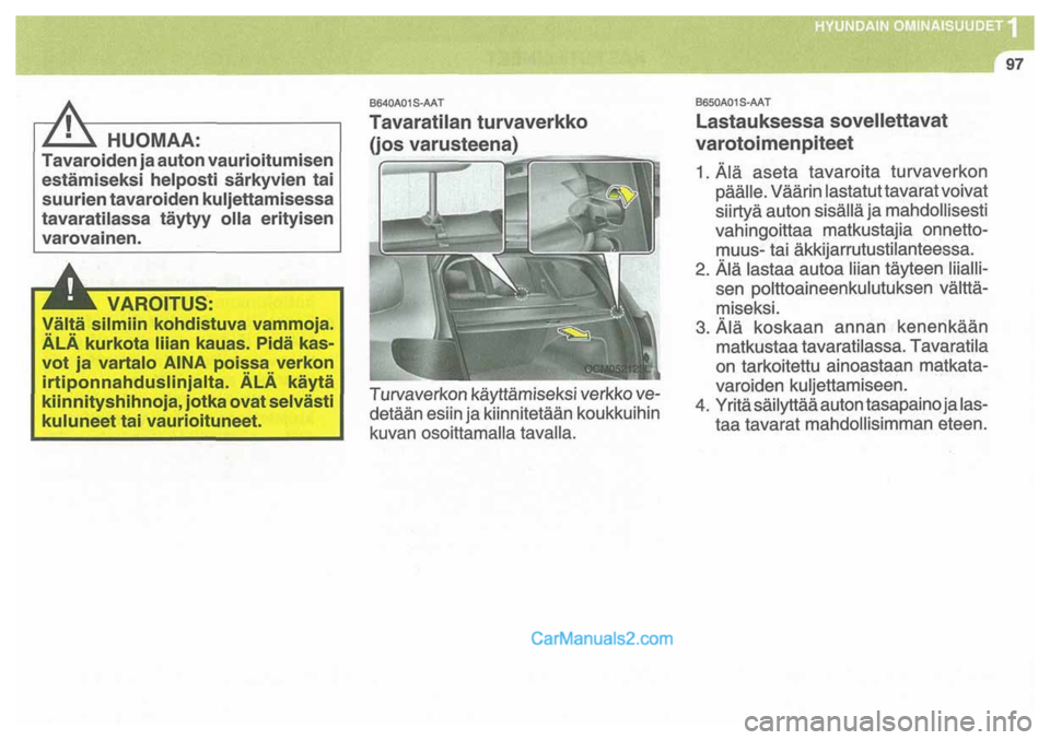 Hyundai Santa Fe 2009 Omistajan Käsikirja (in Finnish) Hyundai Santa Fe 2009 Omistajan Käsikirja (in Finnish)