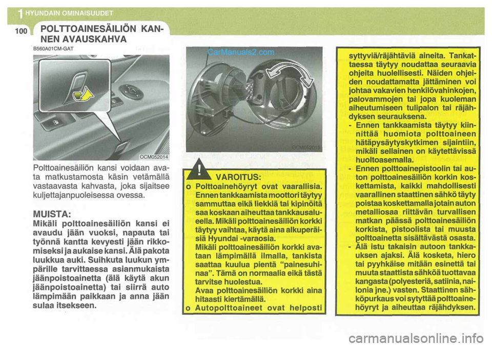 Hyundai Santa Fe 2009 Omistajan Käsikirja (in Finnish) Hyundai Santa Fe 2009 Omistajan Käsikirja (in Finnish)