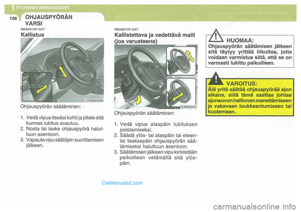 Hyundai Santa Fe 2009 Omistajan Käsikirja (in Finnish) Hyundai Santa Fe 2009 Omistajan Käsikirja (in Finnish)