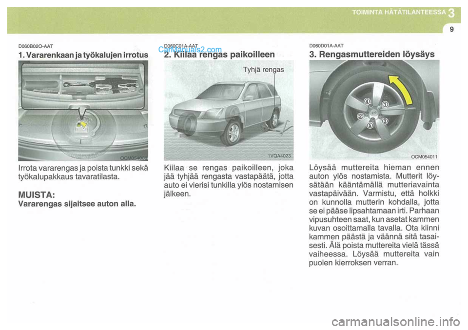 Hyundai Santa Fe 2009 Omistajan Käsikirja (in Finnish) Hyundai Santa Fe 2009 Omistajan Käsikirja (in Finnish)