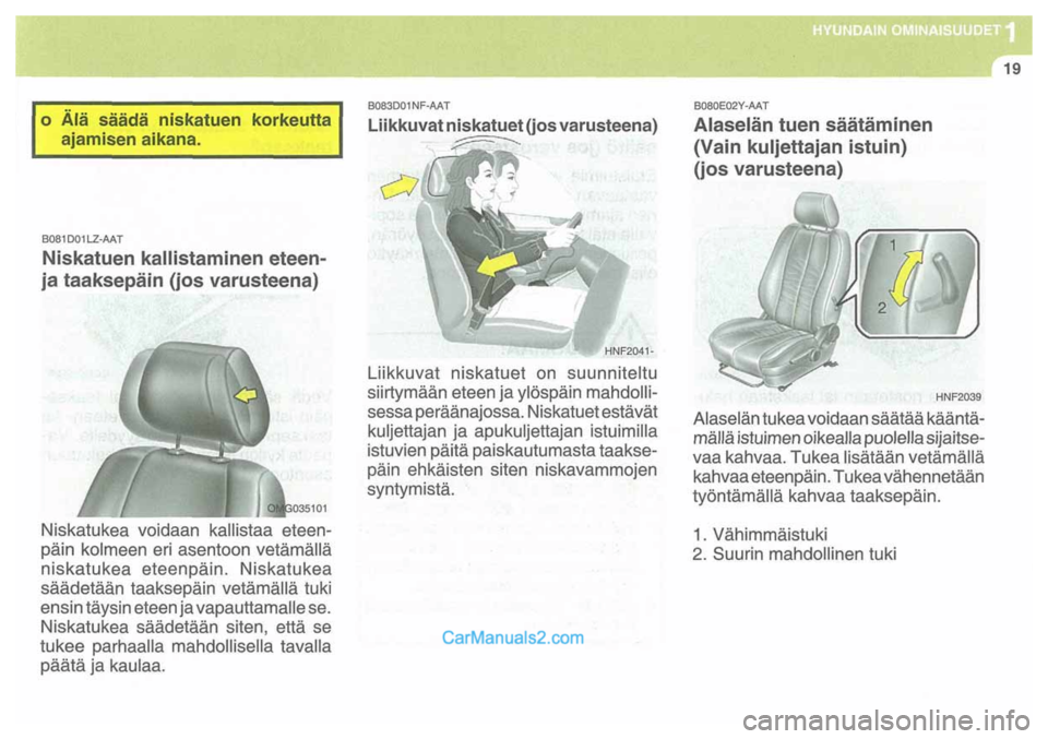 Hyundai Santa Fe 2009  Omistajan Käsikirja (in Finnish) 
