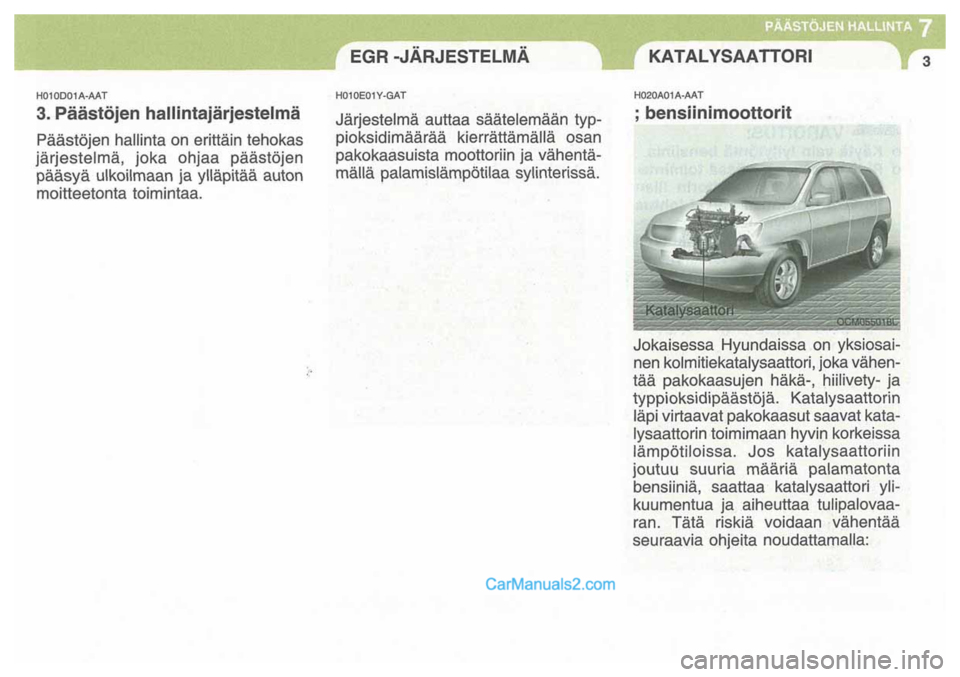 Hyundai Santa Fe 2009 Omistajan Käsikirja (in Finnish) Hyundai Santa Fe 2009 Omistajan Käsikirja (in Finnish)
