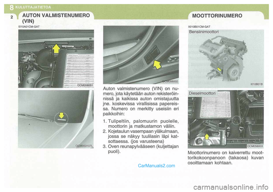 Hyundai Santa Fe 2009  Omistajan Käsikirja (in Finnish) 
