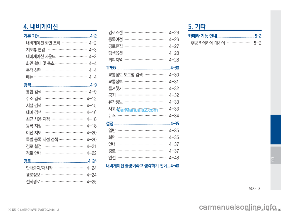 Hyundai Solati 2016  쏠라티 표준4 내비게이션 (in Korean) �~0��*��
00
4. 내비게이션
기본 기능 <0011001100110011001100110011001100110011001100110011001100110011001100110011001100110011001100110011001100110011001100110011001100110011001100110011