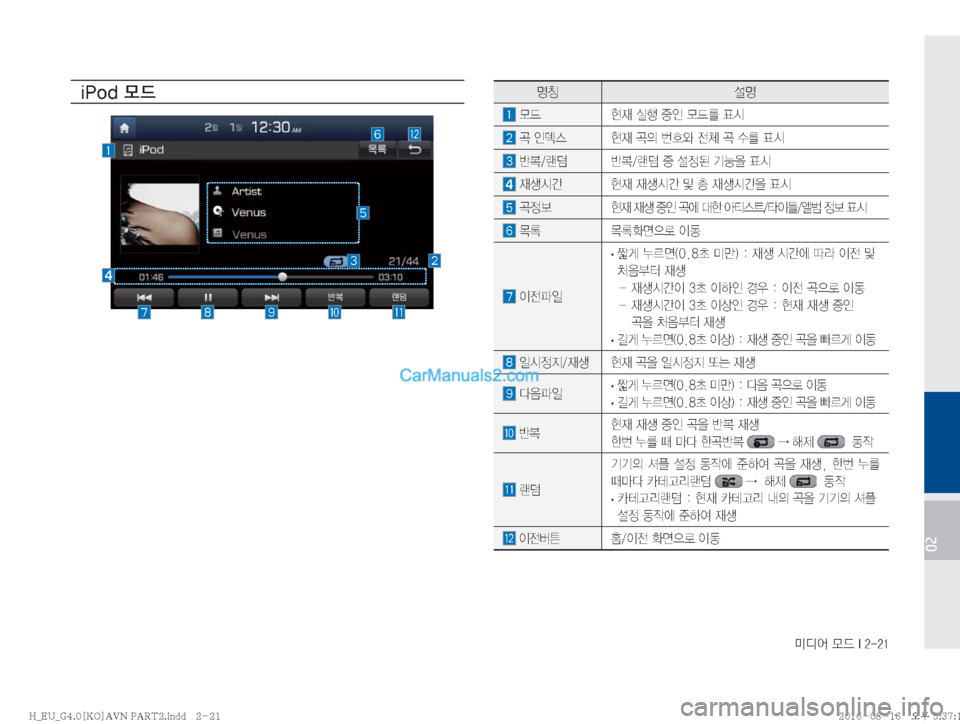 Hyundai Solati 2016  쏠라티 표준4 내비게이션 (in Korean) ·c	¯�}X��*�����
02
�J�1�P�E�} X�zŸ ¸z
�}X 

d�	*
