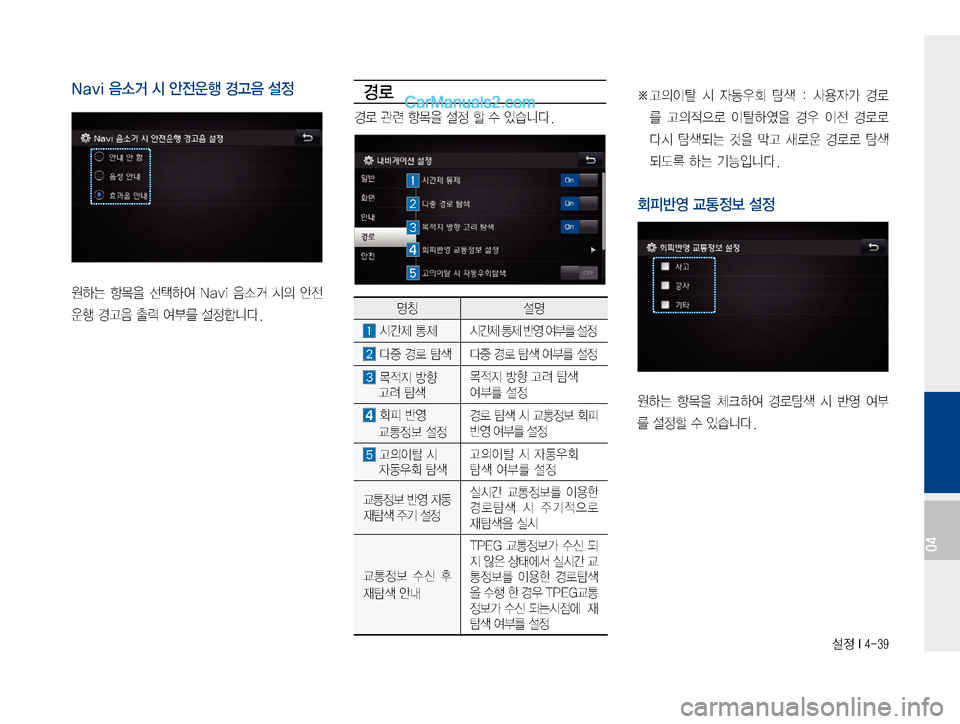 Hyundai Solati 2015  쏠라티 표준4 내비게이션 (in Korean) ¸
��*�����
04
�/�B�W�J�
:×b�	&�	‰
y

ï�ƒŠ
:�¸


