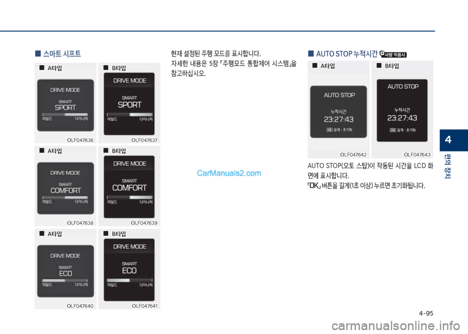 Hyundai Sonata 2017  쏘나타 LF - 사용 설명서 (in Korean) 태-화택
편의보장치
4
보
0 AUT차보ST차착보누
x	&간보
꽃U릅차보 름릅차착껐오토보 스킆혔이보 
X동된보 쉇간을보 십CD보 
 면에보표쉇텙니