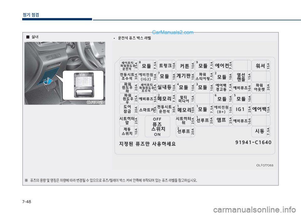 Hyundai Sonata 2017  쏘나타 LF - 사용 설명서 (in Korean) 7-태8
정기 점검
  0
0실내
실내
차십찌혹77혹27
차십찌혹77혹27
좋보 퓨

