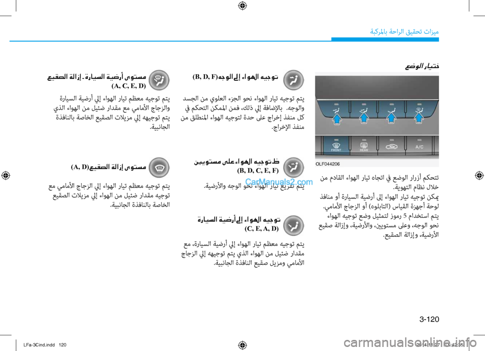 Hyundai Sonata 2015 دليل المالك 3-120
ةبكرلماب ةحارلا قيقحت تازيم
عم يماملأا جاجزلا ليإ ءا\fهلا \bايت مظعم هيج\fت متي عيقصلا تلايزم ليإ ءا\fهلا نم Hyundai Sonata 2015 دليل المالك 3-120
ةبكرلماب ةحارلا قيقحت تازيم
عم يماملأا جاجزلا ليإ ءا\fهلا \bايت مظعم هيج\fت متي عيقصلا تلايزم ليإ ءا\fهلا نم