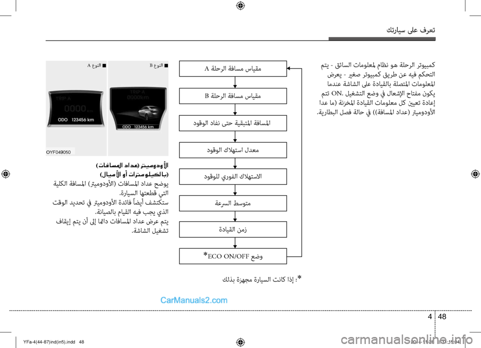 Hyundai Sonata 2013 دليل المالك كترايس لىع فرعت
48
4
)تافاسلما دادع( تريمودولأا
)لايملأا وأ تاترموليكلاب(
ةيلكلا ةفاسلما )تريموؤbولأا( تافاسل Hyundai Sonata 2013 دليل المالك كترايس لىع فرعت
48
4
)تافاسلما دادع( تريمودولأا
)لايملأا وأ تاترموليكلاب(
ةيلكلا ةفاسلما )تريموؤbولأا( تافاسل