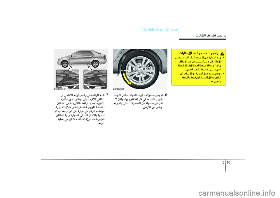 Hyundai Sonata 2012  دليل المالك 10 6
∆—«uD« bMŽ tKF V−¹ U
 «—UÞù« bŠ√ dOOGð ≠ d¹c%
• dOOG²Ð ÂUOI« ¡UMŁ√ „d×²« s …—UO« lM*
ULz«œ r
 ¨—UÞù« Î ·UI¹ù« q«d XO³¦²Ð 
U