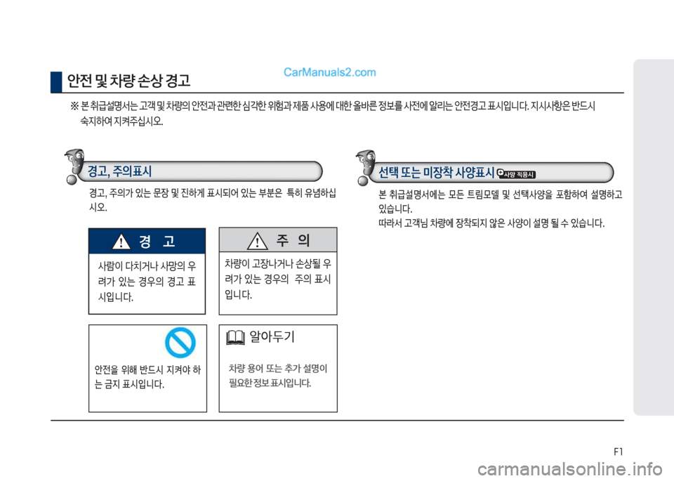 Hyundai Sonata Hybrid 2018  쏘나타 LF HEV/PHEV - 사용 설명서 (in Korean) 사