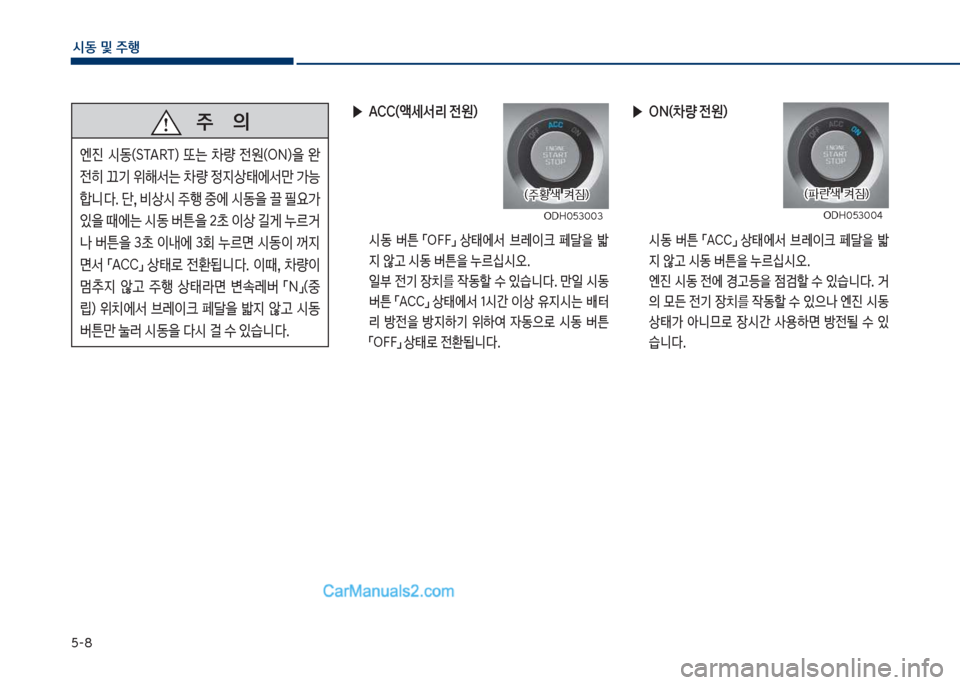 Hyundai Sonata Hybrid 2018  쏘나타 LF HEV/PHEV - 사용 설명서 (in Korean) 택-8
	&동 및 주