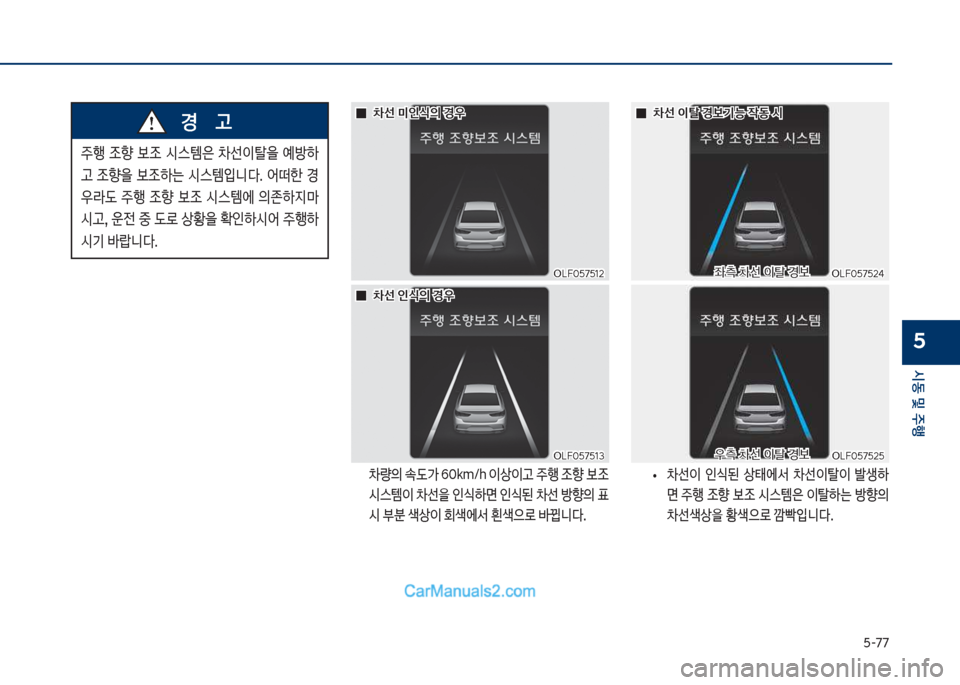 Hyundai Sonata Hybrid 2018  쏘나타 LF HEV/PHEV - 사용 설명서 (in Korean) 택-77
	&동 및 주