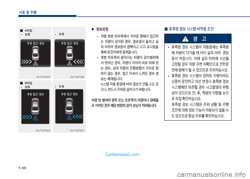Hyundai Sonata Hybrid 2018  쏘나타 LF HEV/PHEV - 사용 설명서 (in Korean) 택-88
	&동 및 주