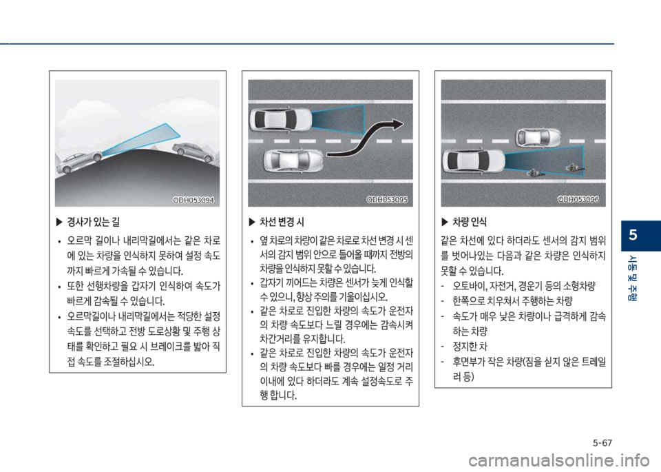 Hyundai Sonata Hybrid 2017  쏘나타 LF HEV/PHEV - 사용 설명서 (in Korean) 택-67
	&동 및 주