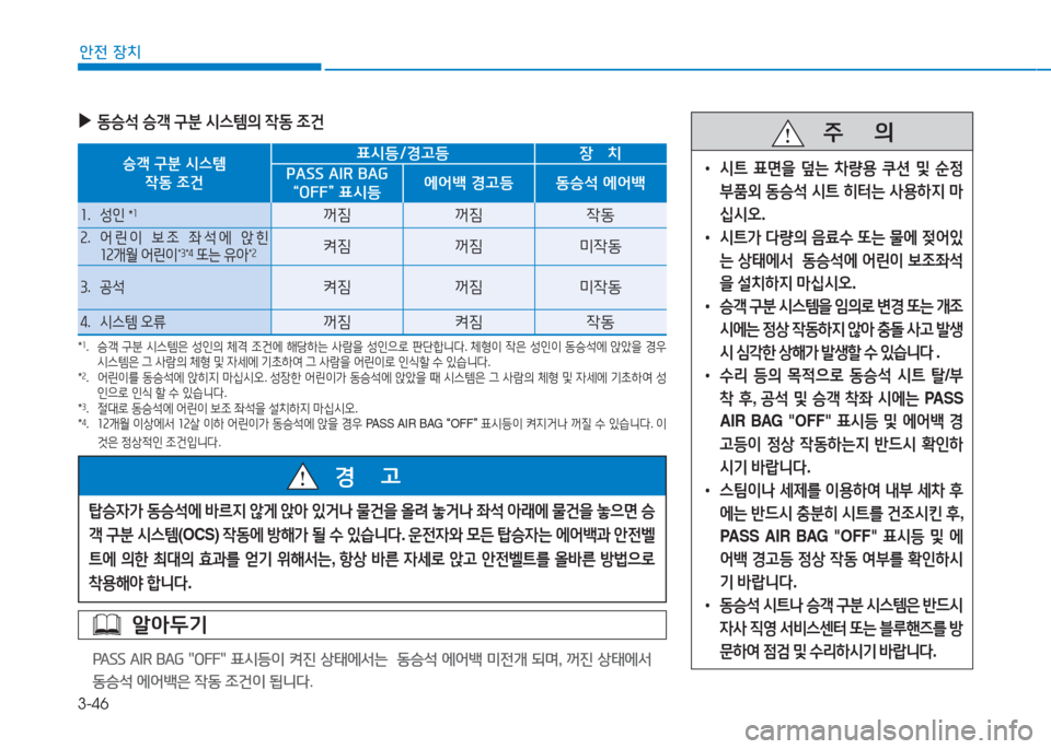 Hyundai Sonata Hybrid 2017 쏘나타 LF HEV/PHEV - 사용 설명서 (in Korean) 3-46
1 Hyundai Sonata Hybrid 2017 쏘나타 LF HEV/PHEV - 사용 설명서 (in Korean) 3-46
1