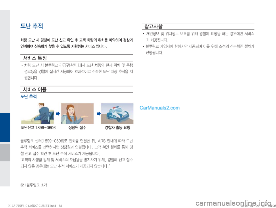 Hyundai Sonata Hybrid 2016  LF쏘나타 하이브리드 표준4 내비게이션 (in Korean) ����*�6Bü�×P
도난 추적
0
