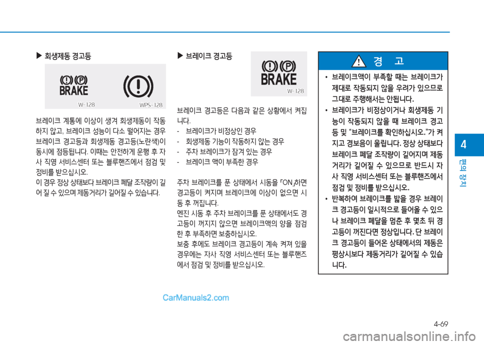 Hyundai Sonata Hybrid 2015  쏘나타 LF HEV/PHEV - 사용 설명서 (in Korean) 4-69
편의 장치
4
 
▶
브$