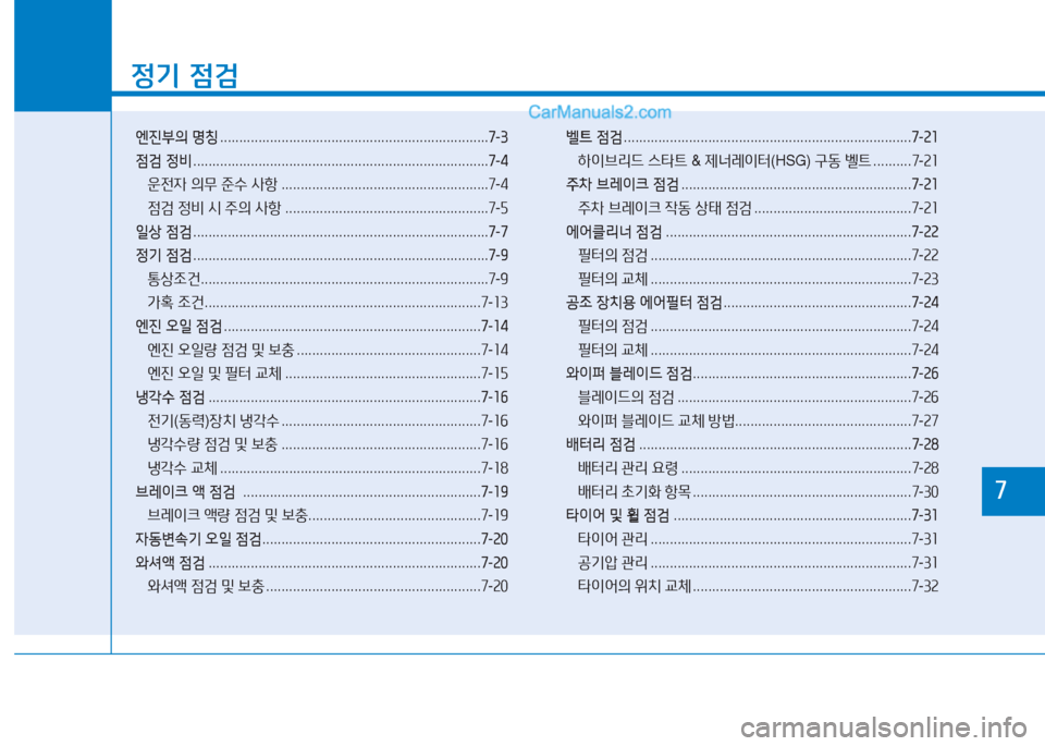 Hyundai Sonata Hybrid 2015  쏘나타 LF HEV/PHEV - 사용 설명서 (in Korean) 좌
4