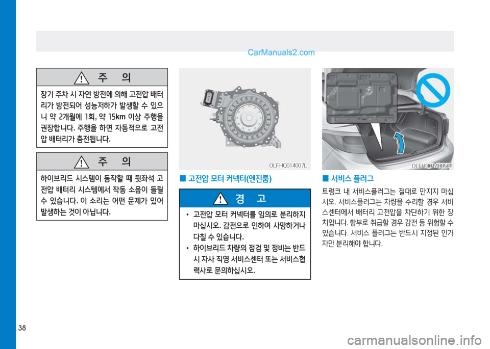 Hyundai Sonata Hybrid 2015  쏘나타 LF HEV/PHEV - 사용 설명서 (in Korean) 38
OLFHQ014005KOLFHQ014005K
 
0 -