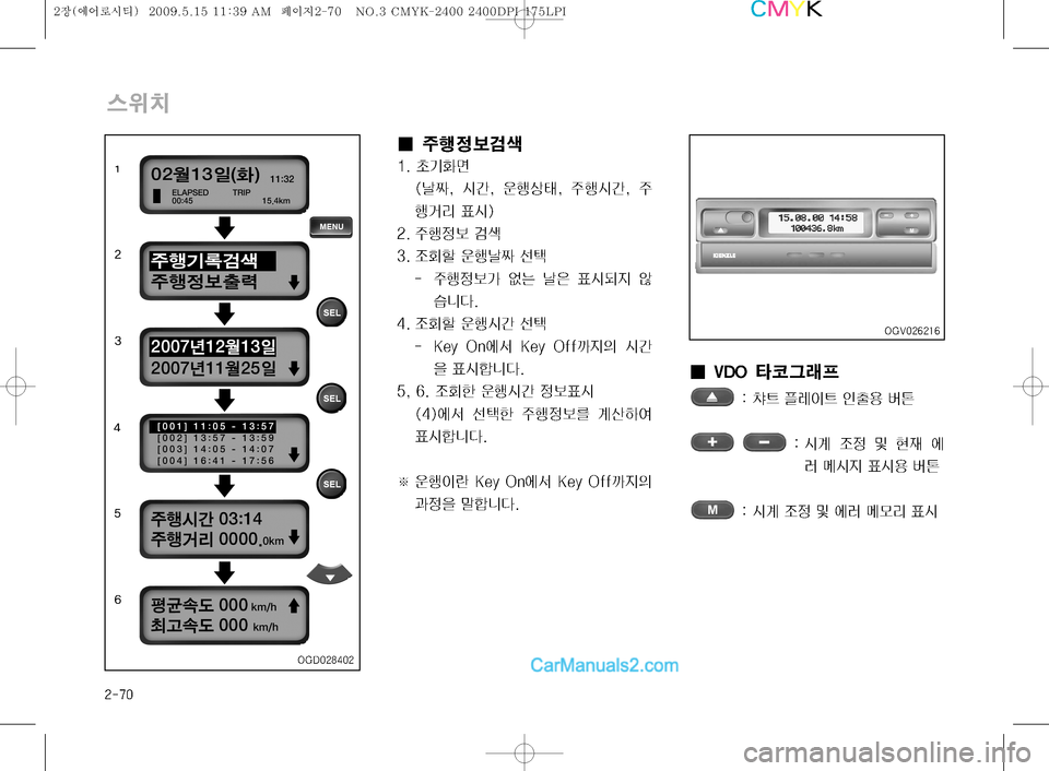 Hyundai Super Aero City 2009  슈퍼 에어로시티 - 사용 설명서 (in Korean) ����
	
$–
I¢ 
±ï
h
���aÝ
v�	f
Þ�
� 	&@�
� 

ïš�
� 
±ï	&@�
� 
± 
ïb; ´	&�

�� 
±ï
 h
�� 
‘
%á 

ïf
Þ ¶ � 
±ï
> 	¹× f