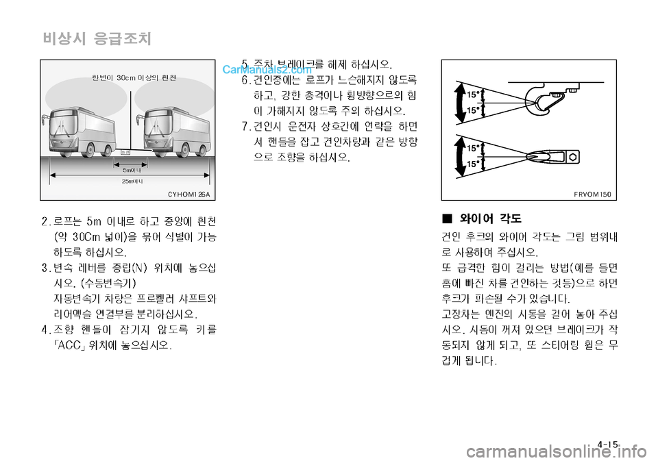 Hyundai Super Aero City 2009 슈퍼 에어로시티 - 사용 설명서 (in Korean) Hyundai Super Aero City 2009 슈퍼 에어로시티 - 사용 설명서 (in Korean)