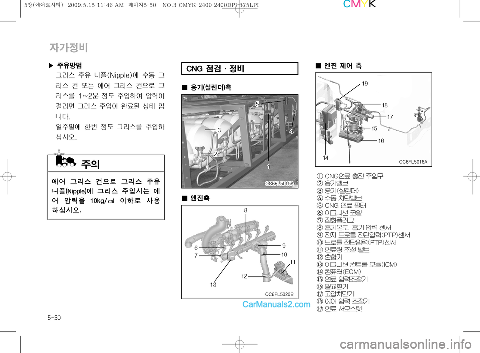 Hyundai Super Aero City 2009  슈퍼 에어로시티 - 사용 설명서 (in Korean) ����
�Ü 
±
,Ñè
