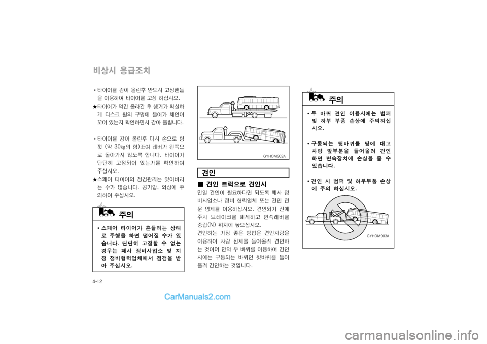 Hyundai Super Aero City 2004  슈퍼 에어로시티 - 사용 설명서 (in Korean) 탐폭窩窪
?