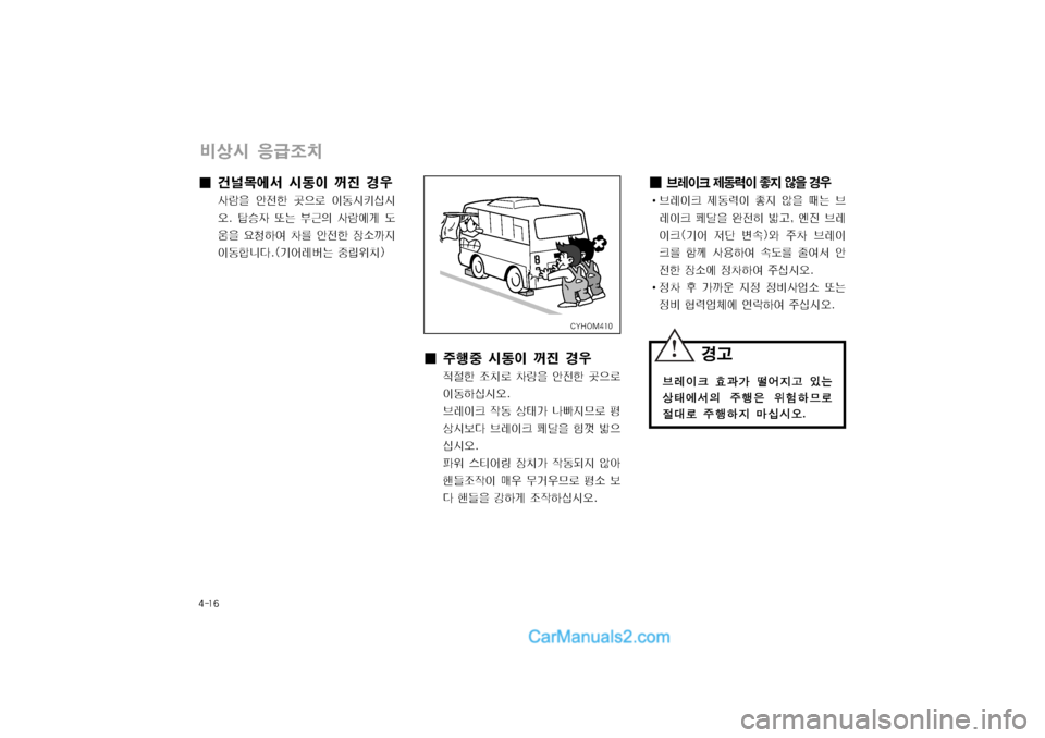 Hyundai Super Aero City 2004  슈퍼 에어로시티 - 사용 설명서 (in Korean) 탐폭窩탓
?