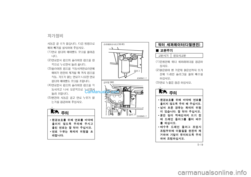 Hyundai Super Aero City 2004  슈퍼 에어로시티 - 사용 설명서 (in Korean) 탑폭窩毘
