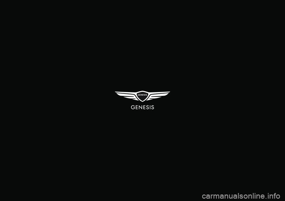 HYUNDAI GENESIS G90 2022 Owners Manual 